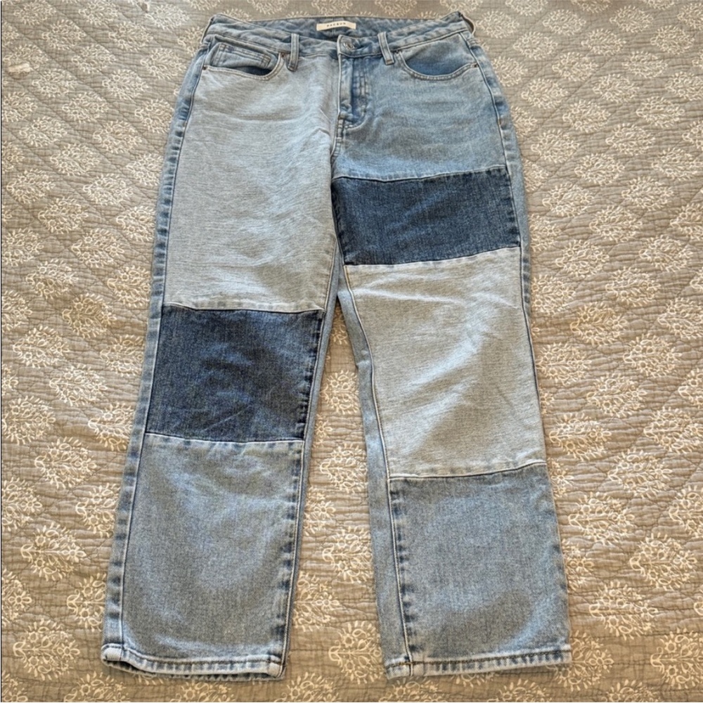 Pacsun Patchwork Mom Jeans
